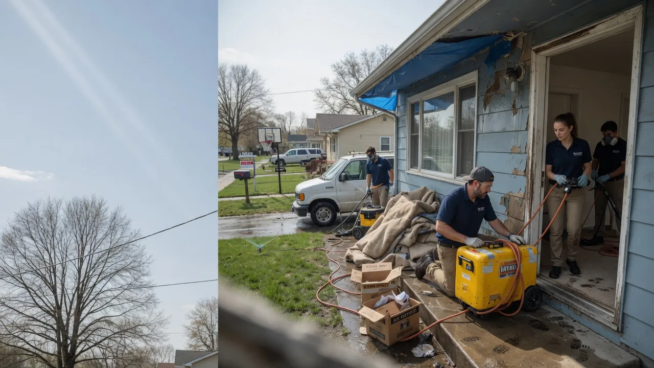 Basement Flood Cleanup in Huffman, TX near me